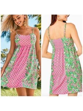 Lilly Pulitzer Oh Diamond Girl Libra Spaghetti Strap Knit Dress